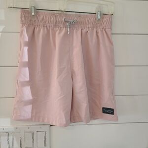Abercrombie & Fitch Pink Swim Trunks